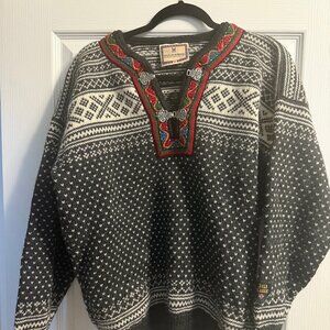 Dale of Norway Setesdal Sweater - Norwegian Wool - Unisex Size M